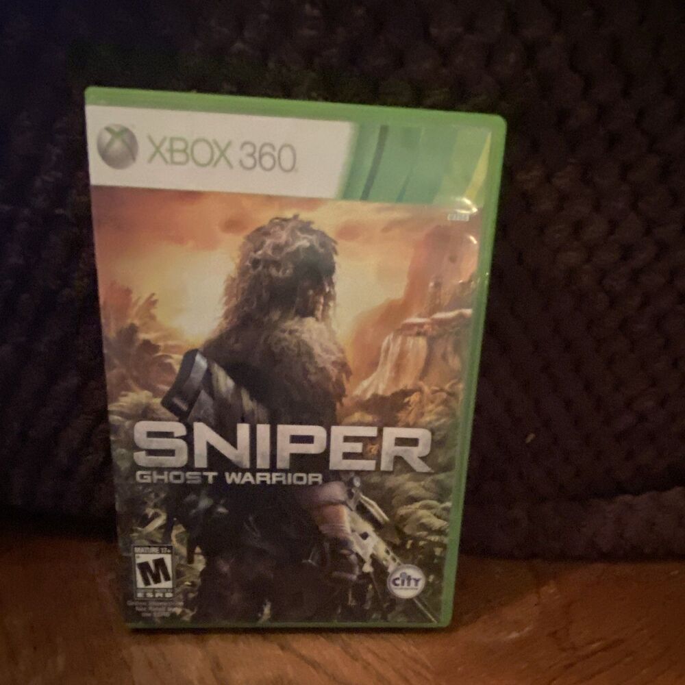 Xbox 360 Sniper: Ghost Warrior Shooter City Interactive M Mature Manual Included